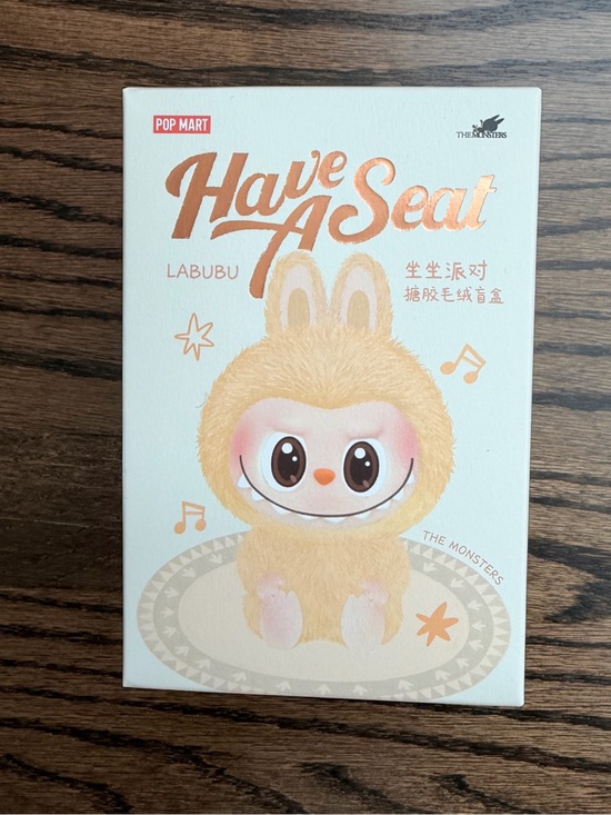 POP MART Other - Brand New - POP MART Have a Seat Labubu - blind box